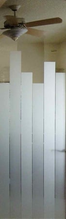 Door Glass Insert with sandblast Frosted Glass Design Art Glass Featuring Sandblast Etched Glass by Sans Soucie