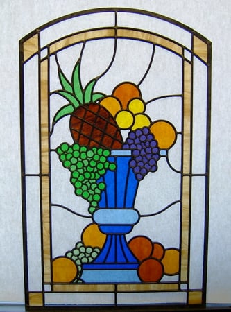 Window with sandblast Frosted Glass Design Art Glass Featuring Sandblast Etched Glass by Sans Soucie