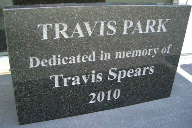 Glass Plaque Award with sandblast Frosted Glass Design Art Glass Featuring Sandblast Etched Glass by Sans Soucie