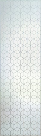 Interior Glass Insert with sandblast Frosted Glass Design Art Glass Featuring Sandblast Etched Glass by Sans Soucie