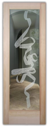 Front Door with sandblast Frosted Glass Design Art Glass Featuring Sandblast Etched Glass by Sans Soucie