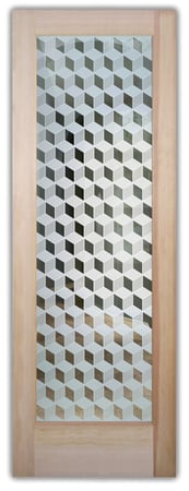 Front Door with sandblast Frosted Glass Design Art Glass Featuring Sandblast Etched Glass by Sans Soucie