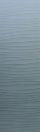 Door Glass Insert with Frosted Glass Patterns Nokes Waves Design by Sans Soucie