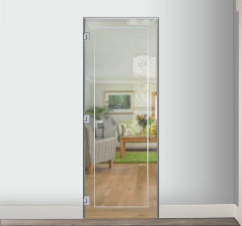 Interior Glass Door with sandblast Frosted Glass Design Art Glass Featuring Sandblast Etched Glass by Sans Soucie