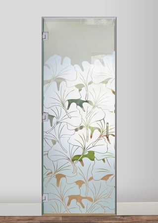 Interior Glass Door with sandblast Frosted Glass Design Art Glass Featuring Sandblast Etched Glass by Sans Soucie