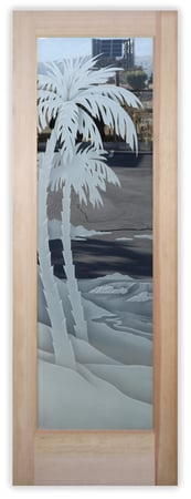 Front Door with sandblast Frosted Glass Design Art Glass Featuring Sandblast Etched Glass by Sans Soucie