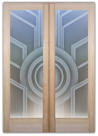 Front Door with sandblast Frosted Glass Design Art Glass Featuring Sandblast Etched Glass by Sans Soucie