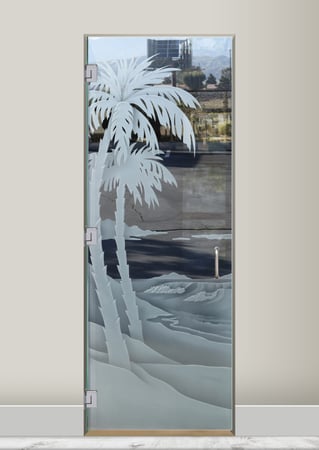 Interior Glass Door with sandblast Frosted Glass Design Art Glass Featuring Sandblast Etched Glass by Sans Soucie