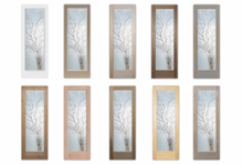 wood species guide wood types slab prehung doors by sans soucie art glass