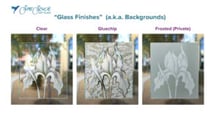 Privacy Glass Options: Front Glass Door, Window, Frosted Shower Doors
