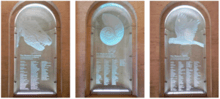 natural history museum glass donor plaques sans soucie art glass