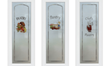 pantry doors with painted glass designs sans soucie art glass