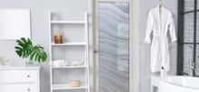 Interior Frosted Glass Doors bathroom door sans soucie dreamy waves 2D Enhanced Private oceanic decor