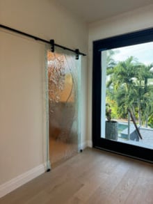 sliding glass barn door high tide sans soucie