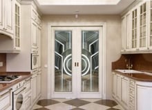 Clear Glass Pantry Doors Sun Odyssey Glass Pantry Door Interior Door Not Private 1D Positive Clear Glass Finish Geometric Modern decor Sans Soucie