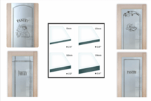 pantry door glass type for energy efficiency and safety