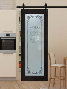 sliding pantry door frosted glass barn door apple pie sans soucie