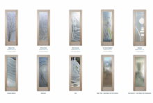 interior door with glass