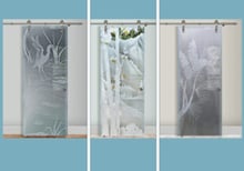 glass barn doors farmhouse decor style blog