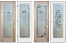 Benefits of Choosing a Glass Pantry Door Over Wood - Sans Soucie Art Glass