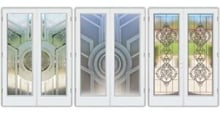 best custom fiberglass entry door with glass-Sans Soucie Art Glass