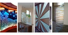 Partition Glass Design Ideas for Modern Homes - Sans Soucie Art Glass