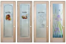 What Makes Carved Glass Pantry Doors Unique
