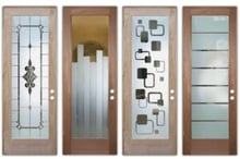 Retro front doors