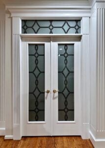 Entry Glass: Coordinated Etched Glass Doors & Windows