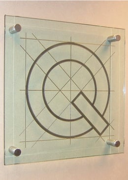 Frosted Glass Signs | Etched Glass Signs | Glass Signs