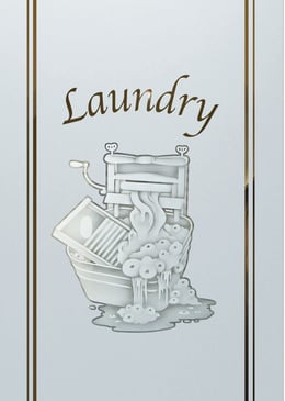 Glass Panels for Interior Doors Laundry