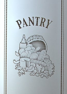 Glass Panels for Interior Doors Pantry