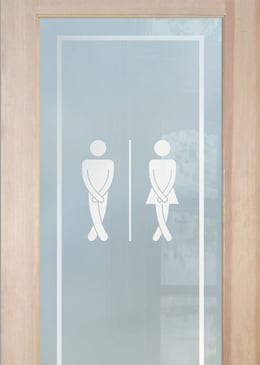 Bathroom Frosted Glass Door | Bathroom Doors with Frosted Glass