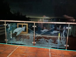 Glass Handrail