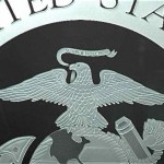 US Marine Corps Seal etched carved glass3