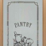 "Stone Mill" Pantry Door Etched Glass Productin Design