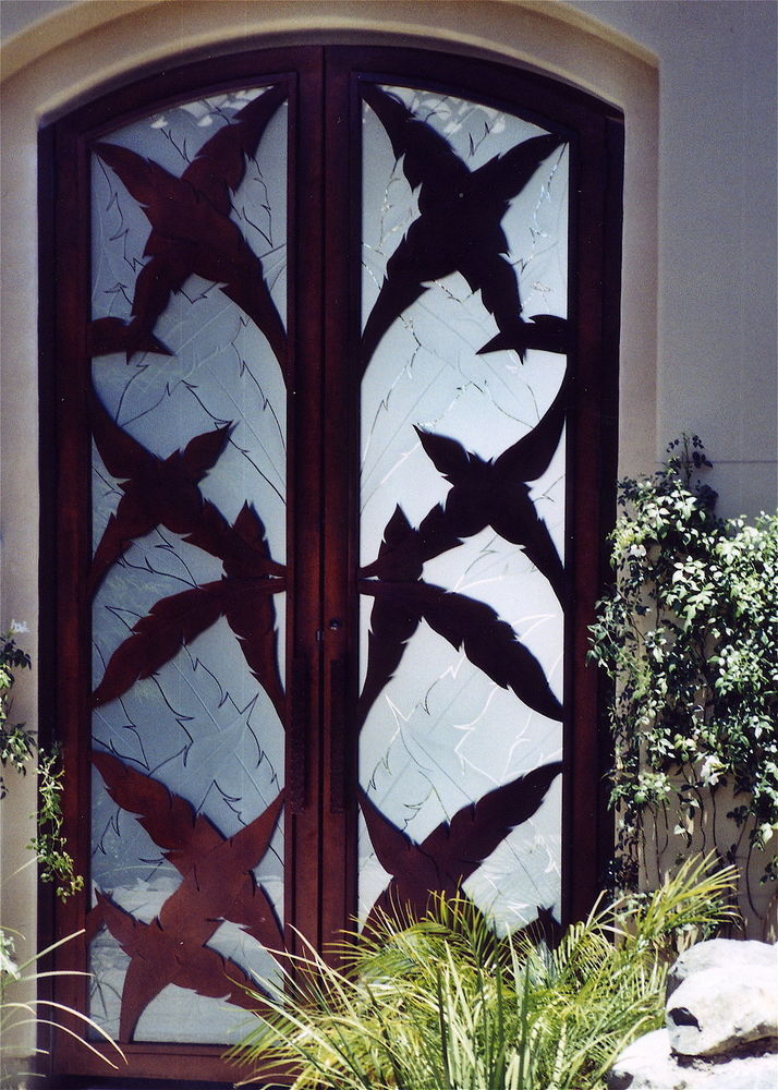 "Leaf Gate", Frames by Smiley's Metal Craft, Inc.