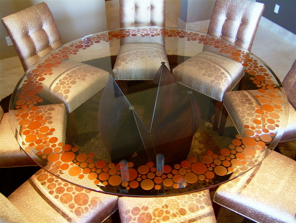 Glass Table Top  Custom made glass table top just for you