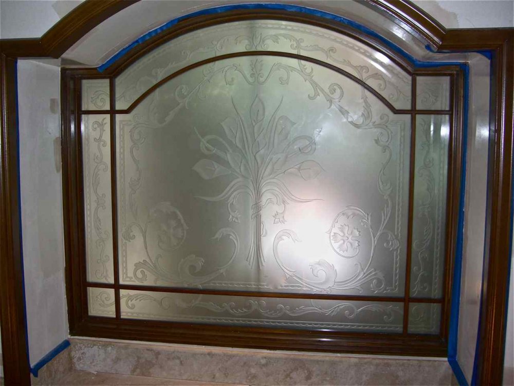 privacy window glass - Sans Soucie Art Glass