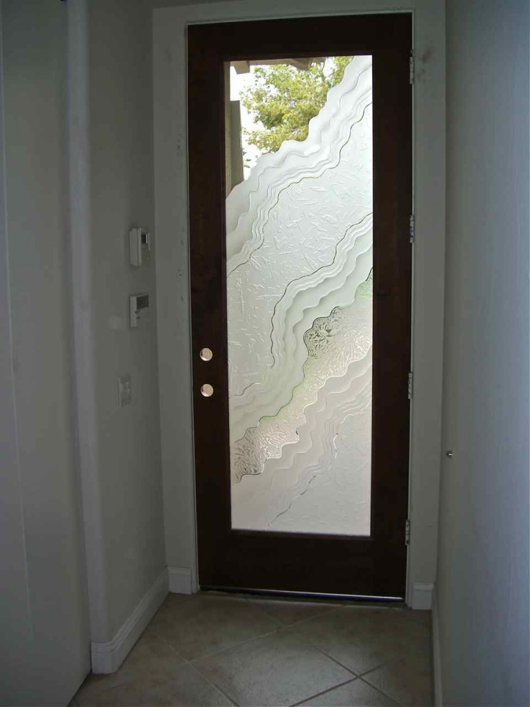 Etched Glass Doors - 3D Carved Metamorphosis Design by ...