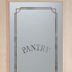 Decorative Etched Glass Pantry Doors That You Design Sans Soucie