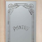 glass pantry doors frosted glass