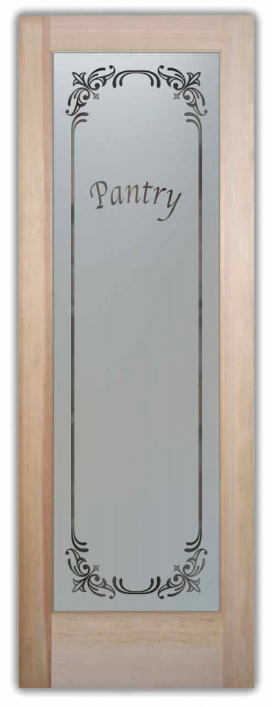 Pantry Doors With Etched Glass Designs That Suit Your Style