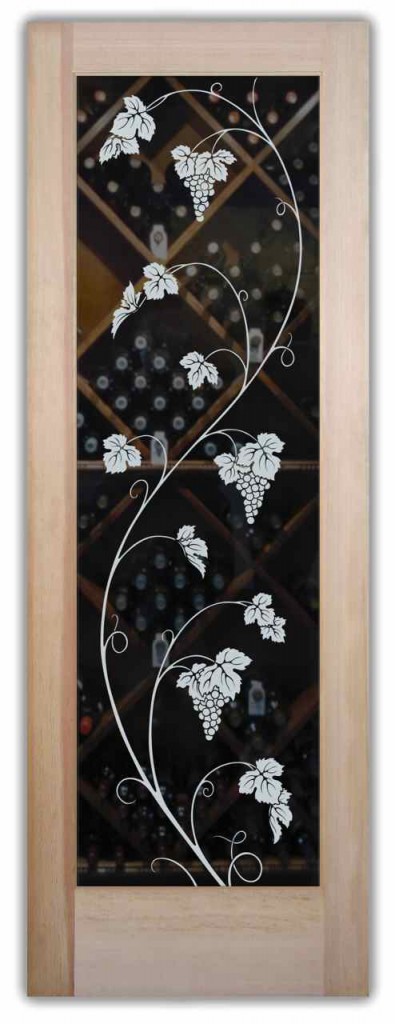 Wine cellar glass doors from Sans Soucie