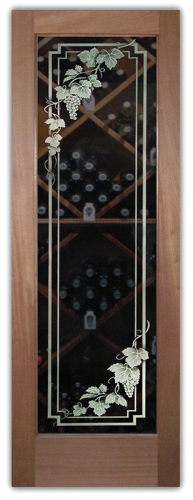 etched glass wine cellar door sans soucie