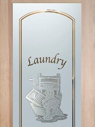 Thru the Wringer- Laundry Room Door C -3D