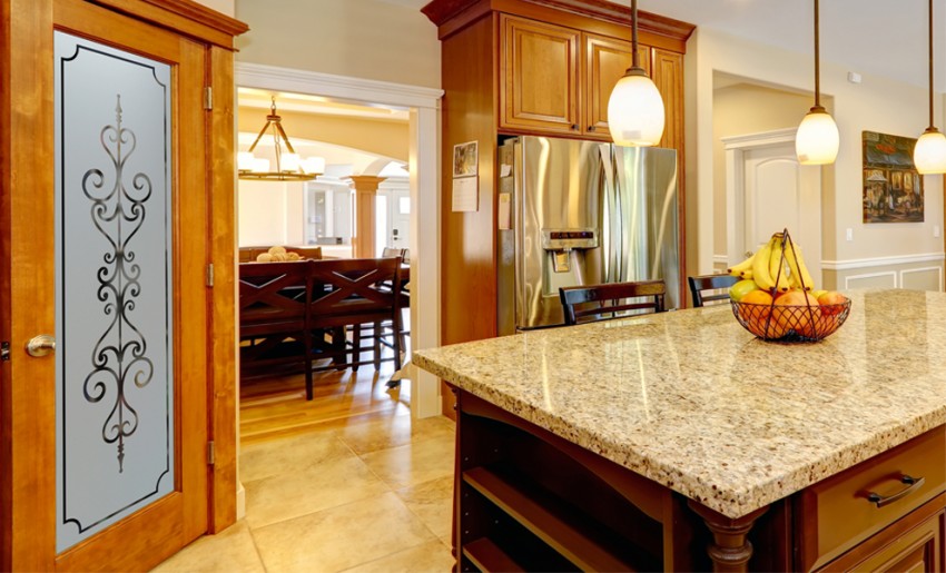 frosted glass pantry doors