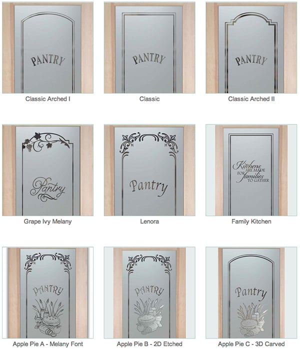 Glass Pantry Doors Customize Your Own Sans Soucie