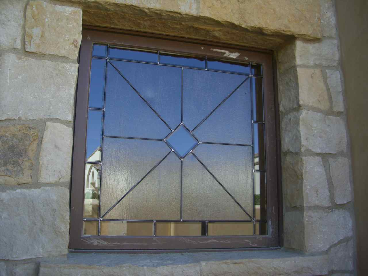 Acute Angles Square Window