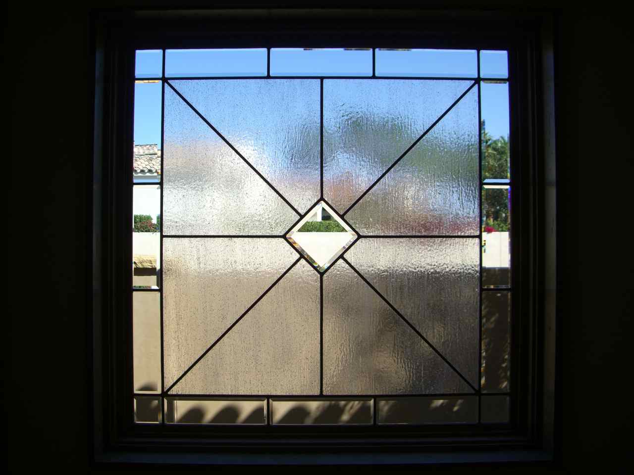 Acute Angles Square Window